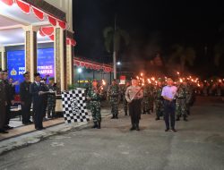 Upacara Taptu dan Pawai Obor Tradisi Mengenang Sejarah Detik-detik Kemerdekaan