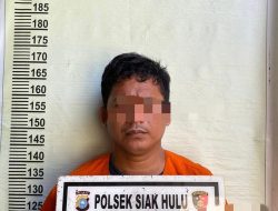 Polsek Siak Hulu Amankan Pria Terduga Penggelapan Dalam Jabatan
