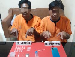 Pengedar dan Kurir Narkoba di Desa Pantai Raja di Ringkus Satnarkoba Polres Kampar