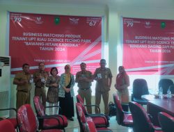 Seksi Riset Inovasi, UPT Riau Science Techno Park, Bappedalitbang Provinsi Riau Mengadakan Kegiatan Business Matching Produk Bawang Hitam Kadedika di Tahun 2024 ini 