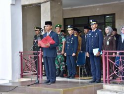 Upacara Puncak HARHUBNAS Tahun 2024 di Kampar Berjalan Khimat