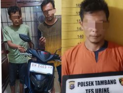 Meresahkan, Polsek Tambang Tangkap 3 Pelaku Pencurian di Desa Birandang 