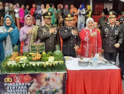 Beri Surprise Pada Dandim 0313/KPR, Kapolres Berharap HUT TNI ke-79 Pilkada Berjalan Damai