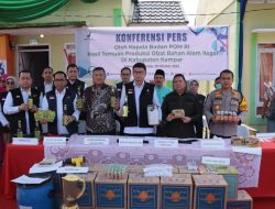 Kapolres Kampar Hadir Pers Realese BPOM RI di Desa Rimbo Panjang 