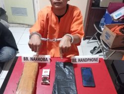 Satnarkoba Tangkap Pelaku Narkoba Daun Ganja Kering di SPBU