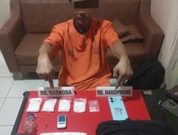 Satresnarkoba Polres Kampar Tangkap Pelaku Narkoba di Kelurahan Langgini