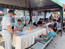 Dishub Kampar Bersama Tim Gabungan Razia Sejumlah Kendaraan di Bangkinang 