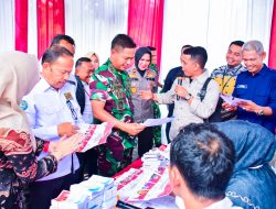 KPU Kampar Simulasi Pemungutan dan Perhitungan Surat Suara