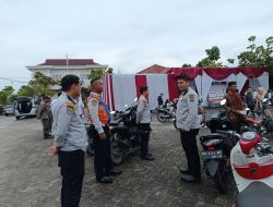 Pastikan Acara Simulasi Berjalan Lancar, Dishub Kampar Kawal Kegiatan Hingga Akhir Acara