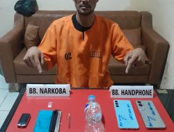 Ditangkap Satresnarkoba Polres Kampar, Warga Desa Merangin Ditangkap 
