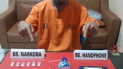 Rumah Pelaku Narkoba di Obok-obok Satresnarkoba Polres Kampar