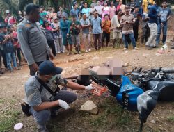 Sadis! Pria Diduga Korban Pembunuhan Ditemukan Dengan Leher di Gorok dan di Bakar