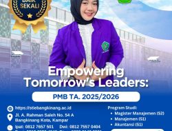 STIE Bangkinang Raih Akreditasi “Baik Sekali” untuk Seluruh Program Studi