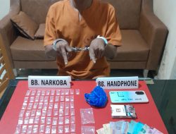 Kaki pelaku Narkoba di Tembak dan 101 Paket Sabu-Sabu Ikut di Amankan