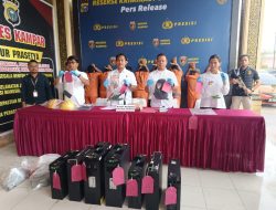 Ekspos Pencurian Tower, Karhutla dan Pencabulan Begini Paparan dari Polres Kampar
