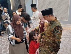 Ketua DPRD Kampar Sambut Kedatangan rombongan Balik Basamo Masyarakat dan Mahasiswa Kampar Jakarta