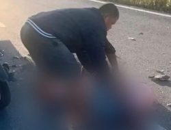 Dua Pengendara Tewas Usai Tabrak Truk di Jalan Lingkar Bangkinang 