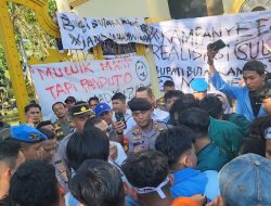 Seratus Hari Kerja Bupati Kampar Diwarnai Aksi Demo Mahasiswa, ini Respon Misharti Wakil Bupati Kampar