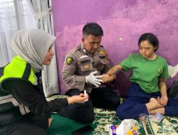 Tunjukkan Kepedulian Nyata, Polres Kampar Beri Perawatan Medis dan Pendampingan Korban KDRT