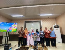 DWP UP Inspektorat Kabupaten Kampar Gelar Penyuluhan Anti Korupsi Bagi Anak-anak di Lingkungan Inspektorat Kampar dan Peresmian Wajur