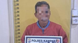 Polisi Tangkap Pelaku Pembakaran Lahan di Tepi Tol Bangkinang-Tanjung Alai