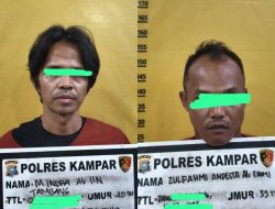 Dua Pelaku Perampokan Disertai Pembunuhan Ditangkap! Ini Penjelasan Polda Riau