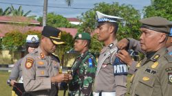 Berlangsung Selama 14 Hari, Kapolres Kampar Pimpin Upacara Ops Lancang Kuning 2025
