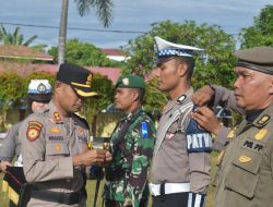 Berlangsung Selama 14 Hari, Kapolres Kampar Pimpin Upacara Ops Lancang Kuning 2025