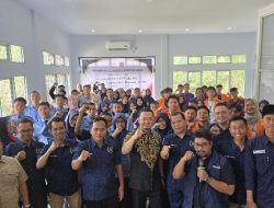 Syahrul Aidi Buka Pelatihan Jurnalistik PWI Kampar Secara Langsung