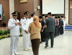 Bupati Kampar Ahmad Yuzar Lantik 13 Penjabat