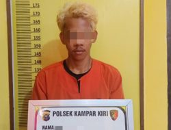 Pria Pirang Cabuli Remaja di Rumah Neneknya, Kini Pelaku Ditangkap Polsek Kampar Kiri