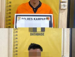 Dua Remaja Diamankan Polres Kampar Ini Kasusnya!