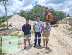 Tindak Lanjuti Berita Miring, Polsek Tambang Cek Lokasi Galian C PT Desha Rafiqzy, Hasilnya? Terbukti Legal!