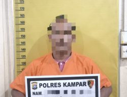 Satreskrim Polres Kampar Tangkap Pelaku curanmor di Desa Muara Uwai