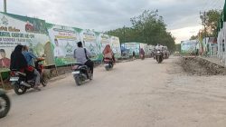 Debu Tebal Selimuti Bazar MTQ ke-54 Kampar Utara