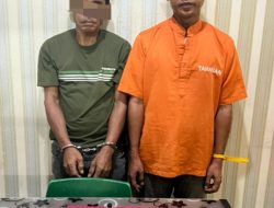 Pengedar dan Bandar Narkoba Ditangkap Polsek Tambang, Salah Satunya Warga Kualu Nenas 