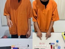 Polsek Perhentian Raja Tangkap Dua Pelaku Narkoba, Puluhan Paket Sabu-sabu Ikut Diamankan!