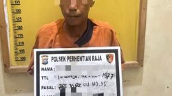 Dua korban Kekerasan Seksual Ayah Tiri,  Polsek Perhentian Raja Tangkap Pelaku! 