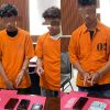 Tiga Pelaku Narkoba Tak Berkutik Saat Dicokok Polsek Tapung