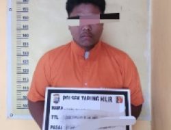 Dua Kali Cabuli Balita, Pemuda 18 Tahun Ditangkap Polsek Tapung Hilir 