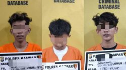 Motif Sepele, Tiga Pelaku Dipengaruhi Miras Kroyok Pemuda di Bangkinang