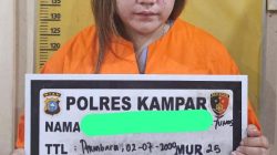 Polres Kampar Tangkap Pelakor Pelaku Penganiaya Terhadap Istri Sah, Begini Kronologisnya!