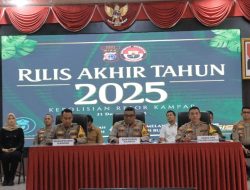 Rilis Akhir Tahun Polres Kampar Komitmen Berantas Kriminalitas dan Layani Masyarakat