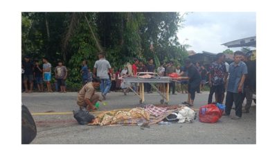 Dua Saudara Kandung Tewas di Gilas Truk Saat Mendahului Truk Hino