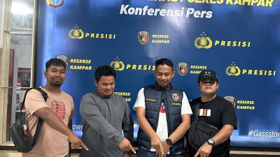 Nekat Cabuli ABG 13 Tahun, Pria 25 Tahun Ditangkap Polres Kampar