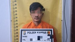 Polsek Kampar Tangkap Pelaku Curi Sawit di Desa Padang Mutung Sempat Ancam Korban Dengan Sajam