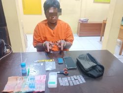 Nunggu Pembeli Sabu-sabu, Warga Tanjung Diamankan Polsek XIII Koto Kampar 