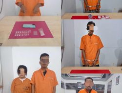 Enam Pelaku Narkoba di Tangkap Polsek Kampar Dalam Waktu 24 Jam