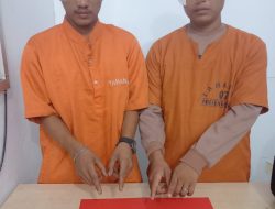 Dua Warga Rumbio Ditangkap Polsek Kampar, Dari Pelaku Ditemukan 7 paket sabu-sabu 