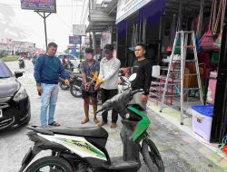 Gercap! Polsek Tapung Tangkap Dua Pelaku Curanmor di Kabupaten Rohil